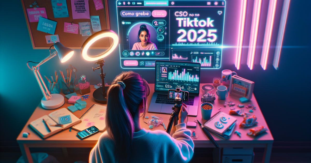 como crescer no TikTok 2025