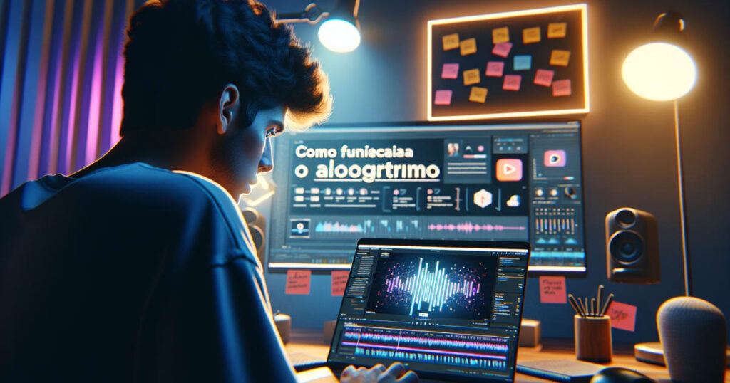como funciona o algoritmo do TikTok