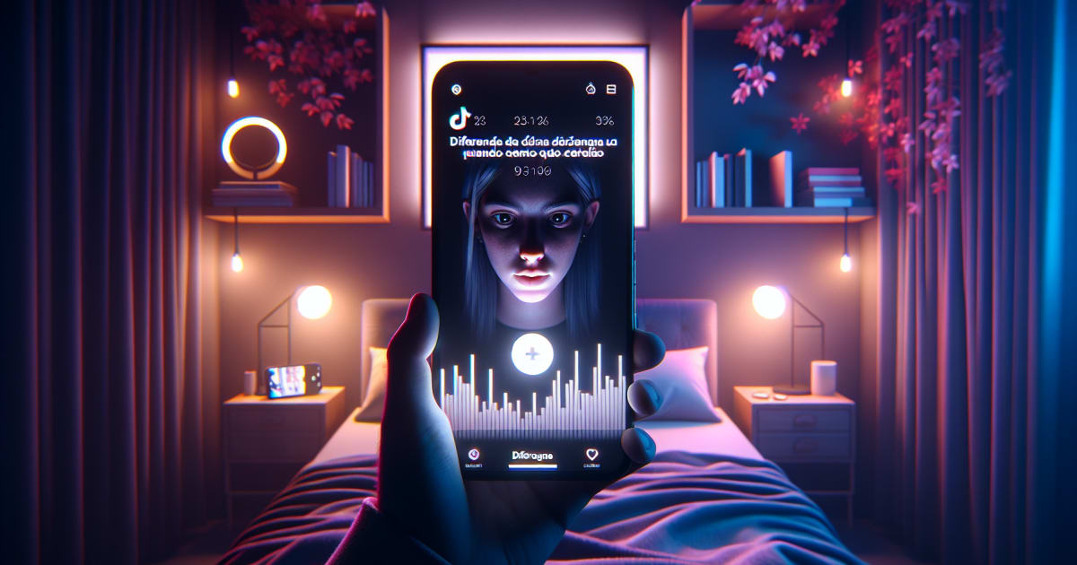 diferença entre curtidas e visualizações no TikTok