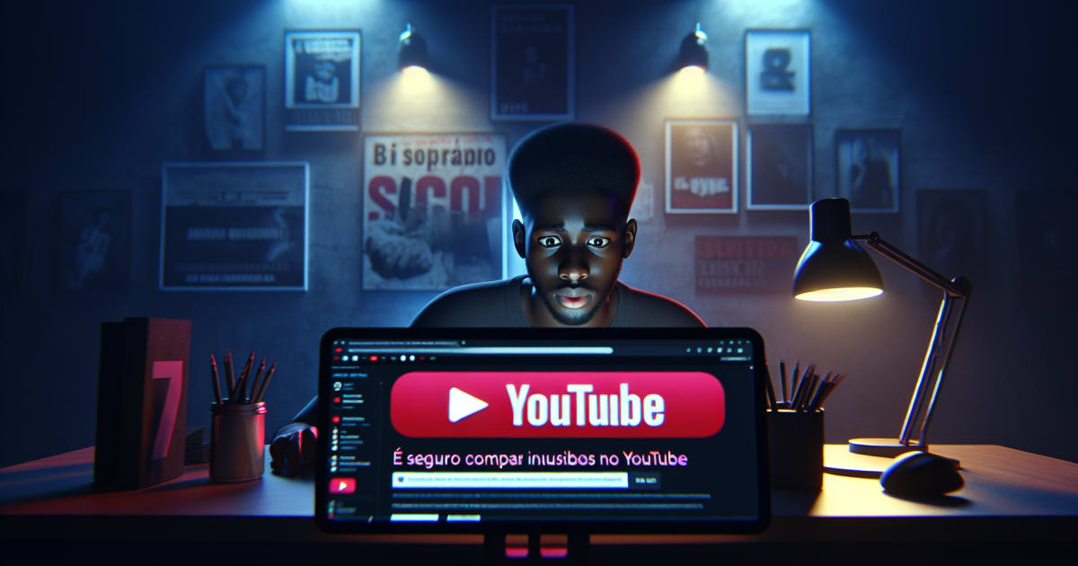 é seguro comprar inscritos no YouTube