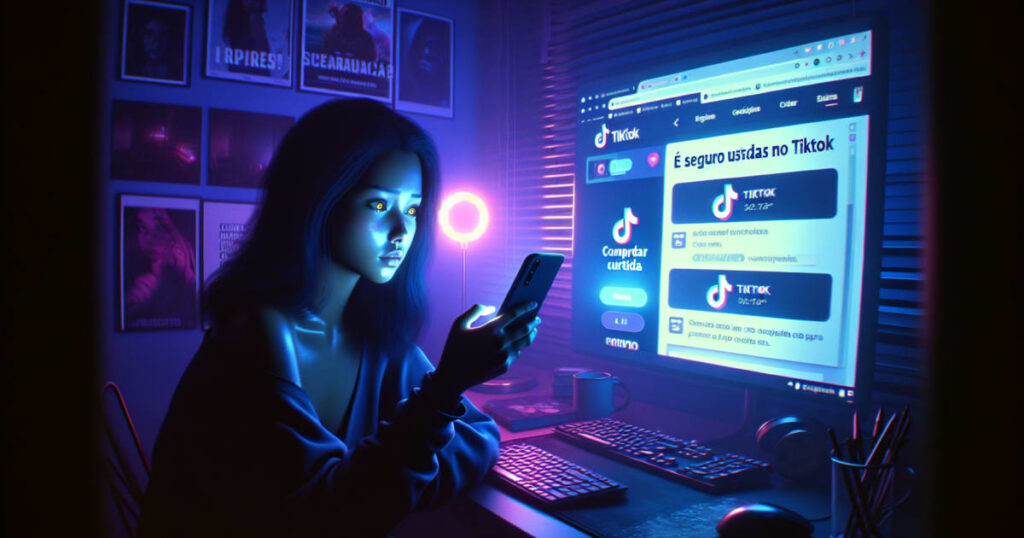 é seguro usar curtidas no TikTok